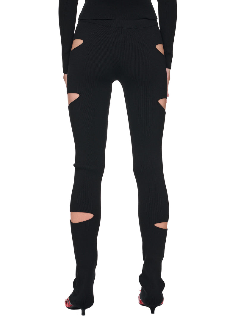 Blumarine Cut-Out Knit Pants | H.Lorenzo - back