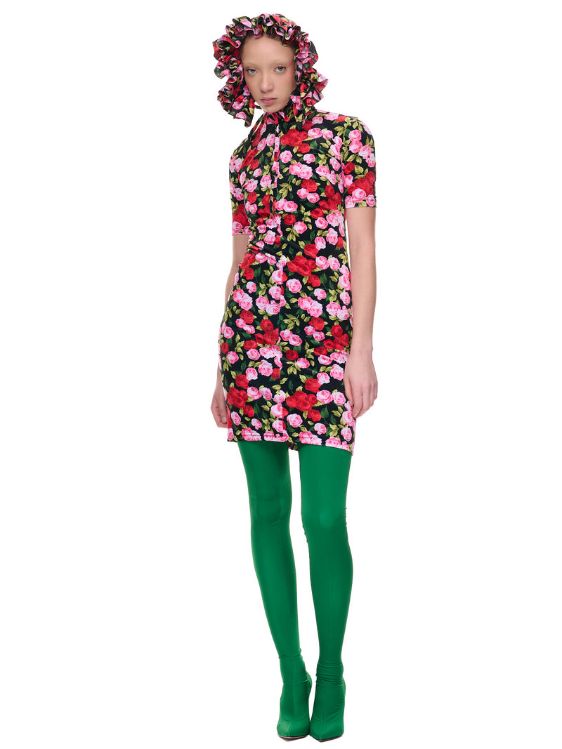 Hooded Rose Dresss (32A-D-GRACE)