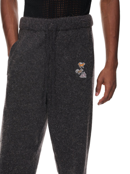 Tail Knit Pants (44KN84-BLACK)