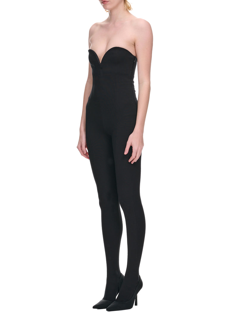 SR Heart Baily Jumpsuit (53191-7005-BLACK)