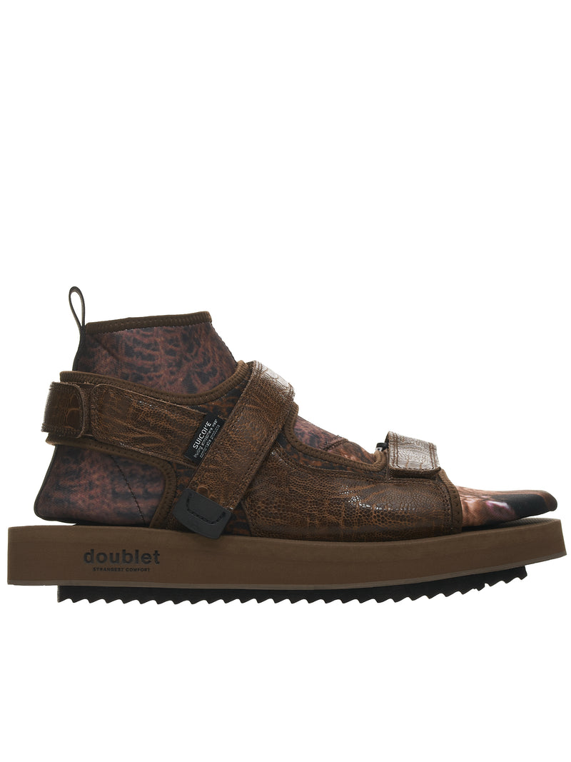 Doublet x Suicoke Animal Foot Layered Sandals | H. Lorenzo - side