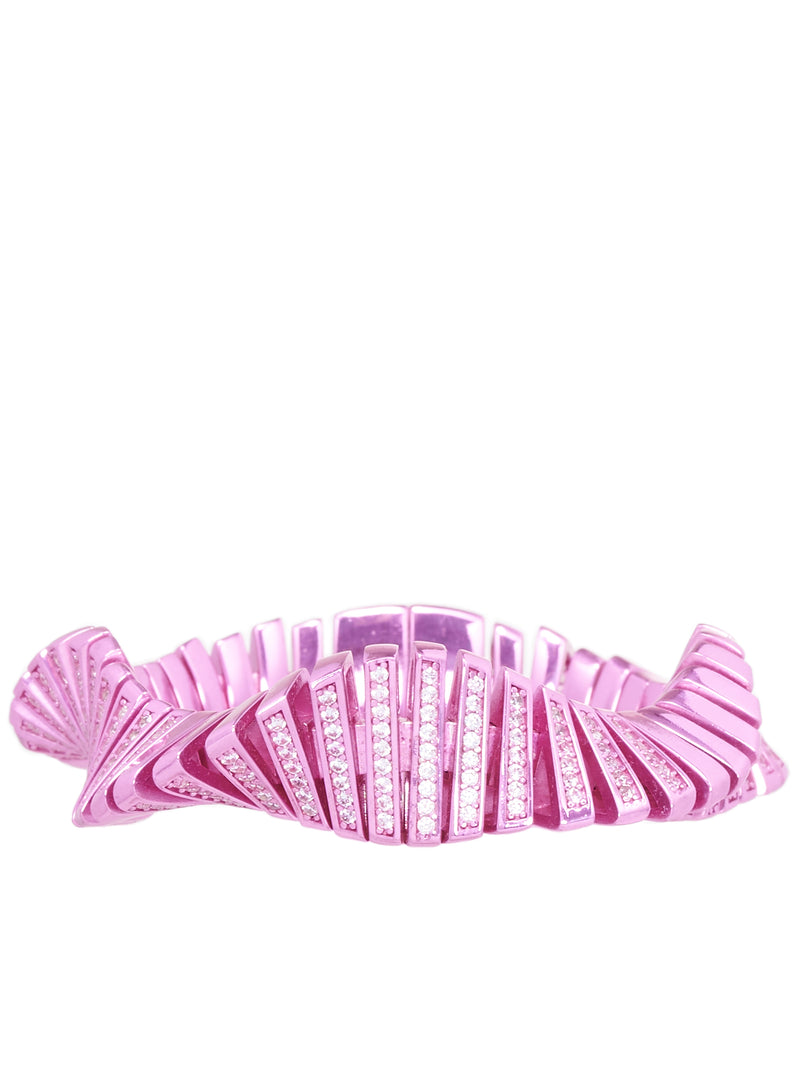 Twist Bracelet (651064VBOBK-9541-WHITE-BLOSSOM)