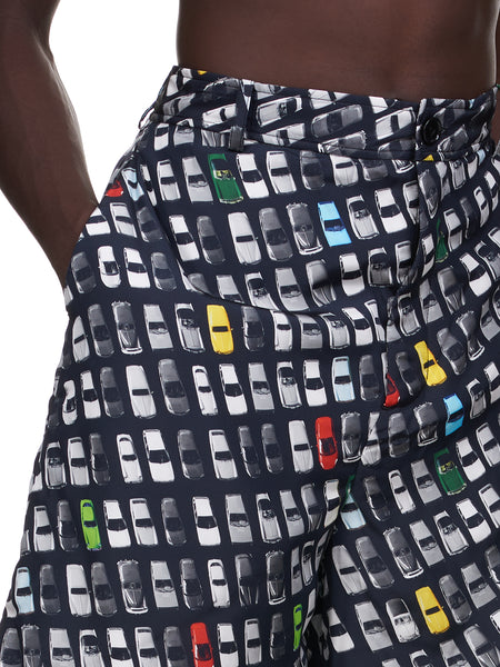 Bottega Veneta Silk Blend Shorts | H. Lorenzo