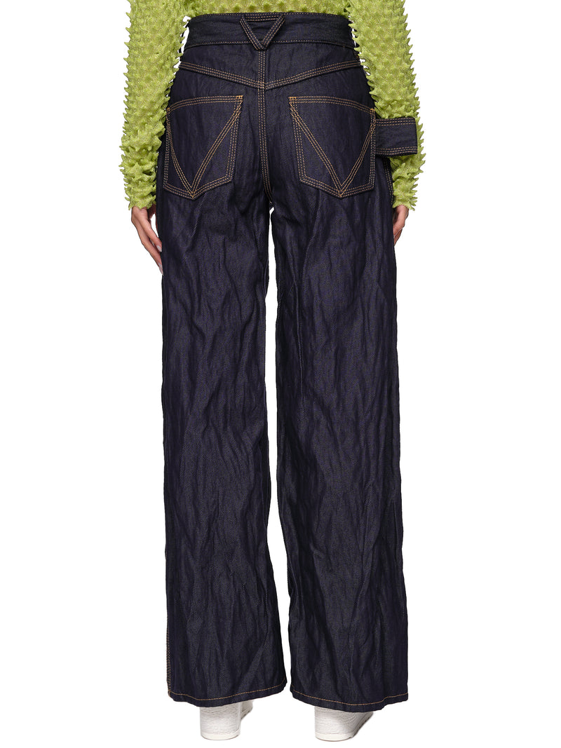 Bottega Veneta Wide Leg Jeans | H. Lorenzo - back