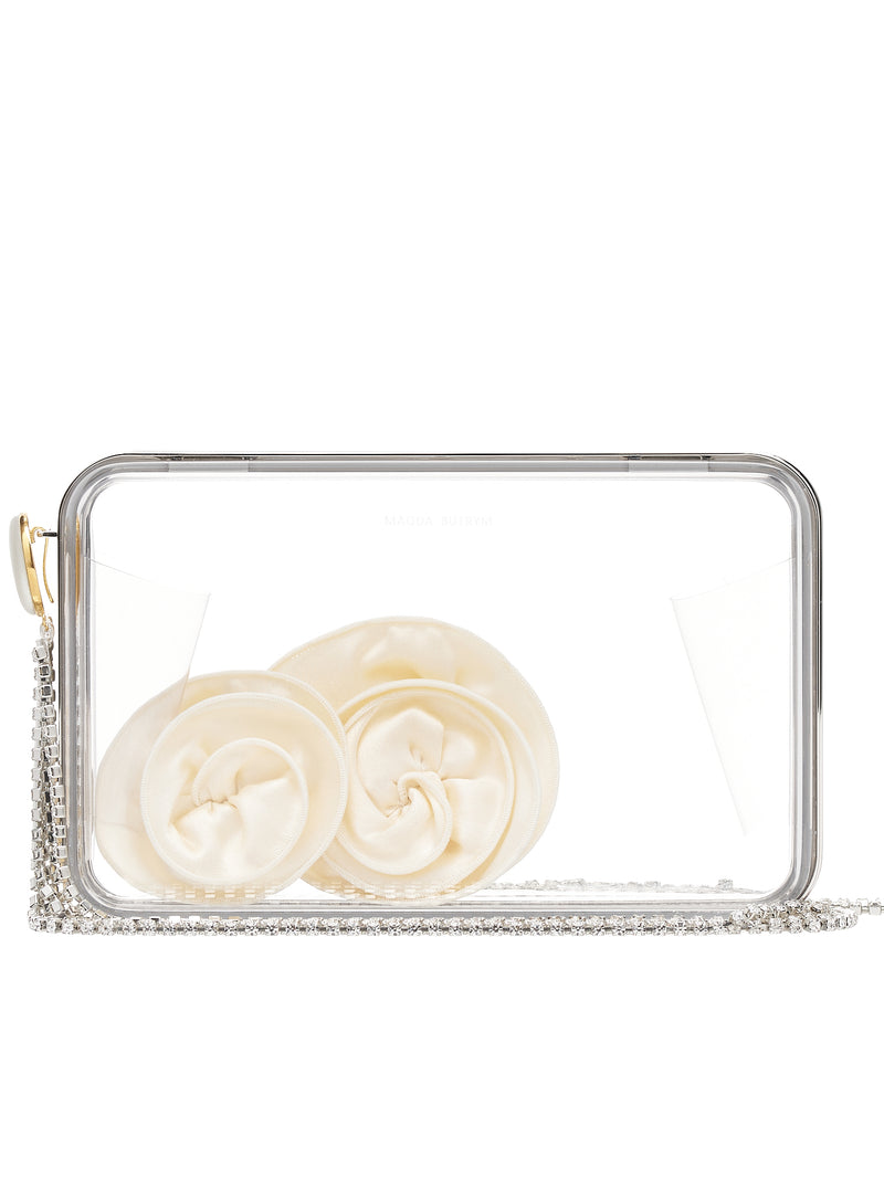 Lelia Transparent Clutch (701523-TRANSPARENT)