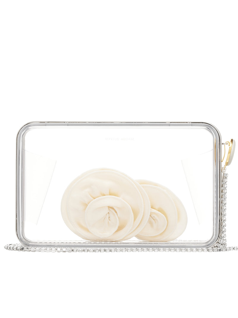 Lelia Transparent Clutch (701523-TRANSPARENT)