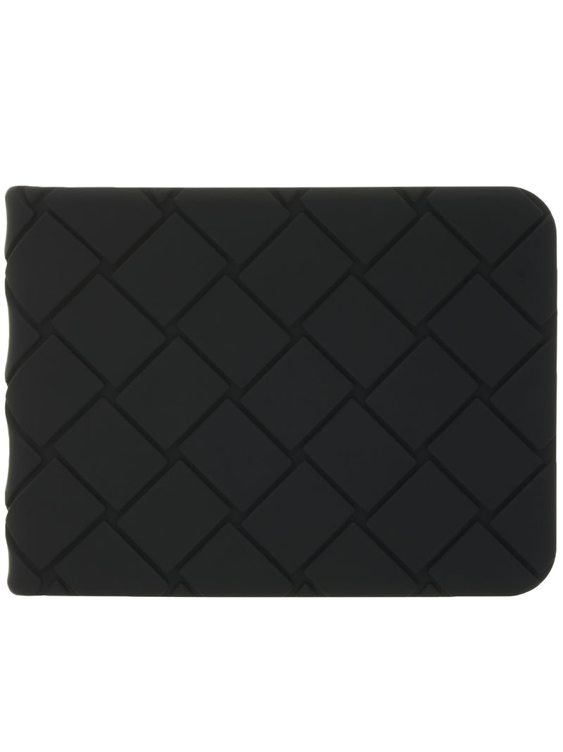 Bottega Veneta Rubber Flap Wallet | H. Lorenzo - front