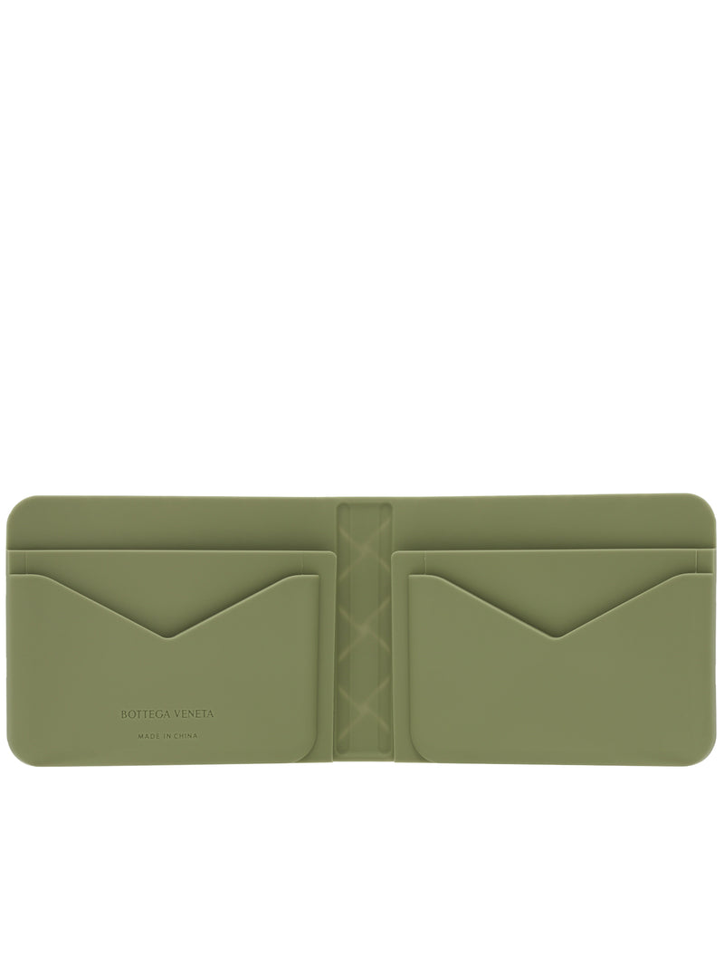 Bottega Veneta Rubber Flap Wallet | H. Lorenzo - detail