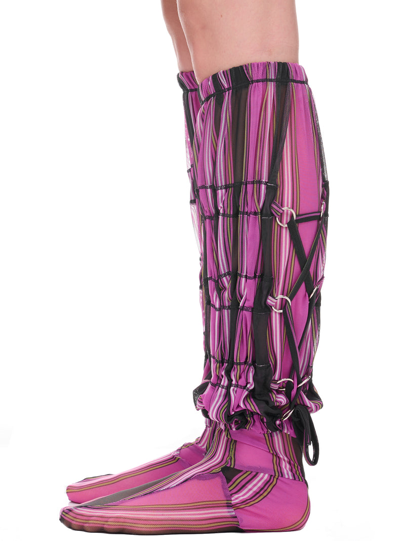 Oiler Socks (7096-OILER-PINK-MULTI)