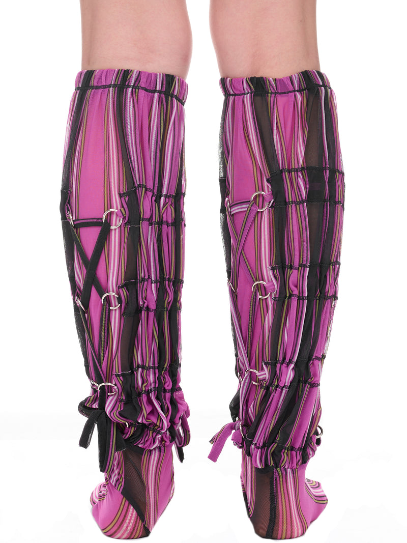 Oiler Socks (7096-OILER-PINK-MULTI)