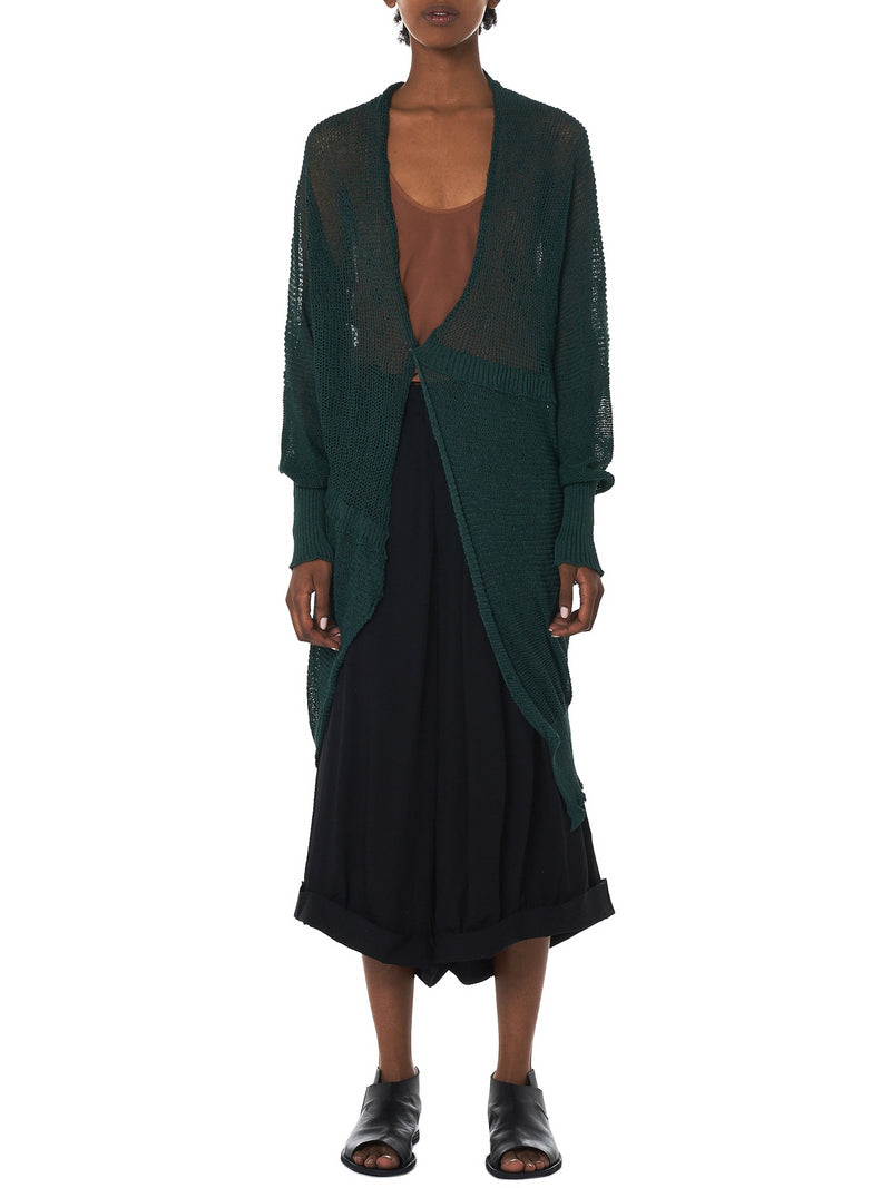 Alesandra Marchi Knit Cardigan - Hlorenzo Front