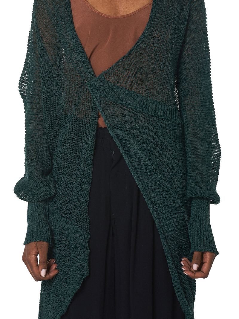 Alesandra Marchi Knit Cardigan - Hlorenzo Detail 1