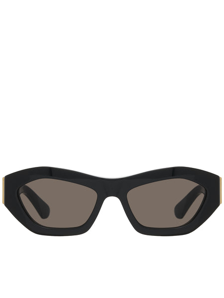 BOTTEGA VENETA キャットアイフレムサンクラス 756442V2Q30 1049 Bottega Veneta® Soft Recycled Acetate Square Sunglasses in