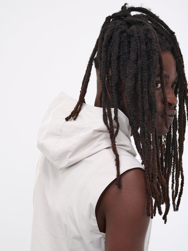 Hooded Vest (AE23JA04-TALC)