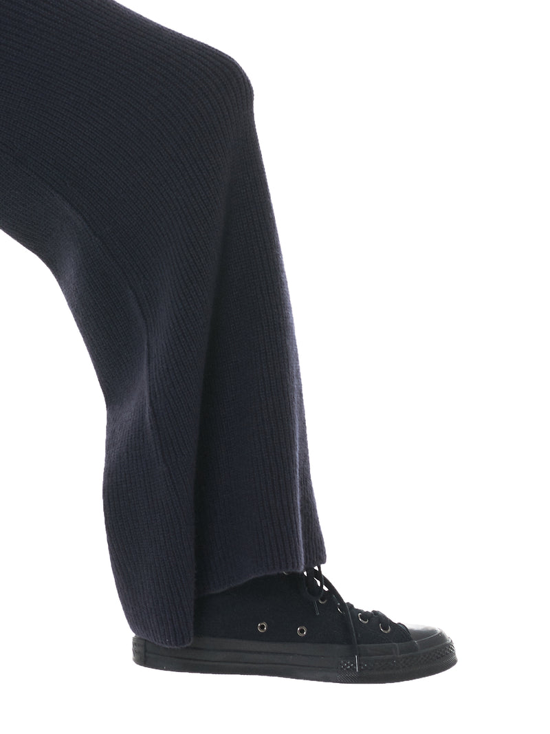 Cortina Cashmere Knit Pants (AW3KP001-ANTIQUE-INDIGO)