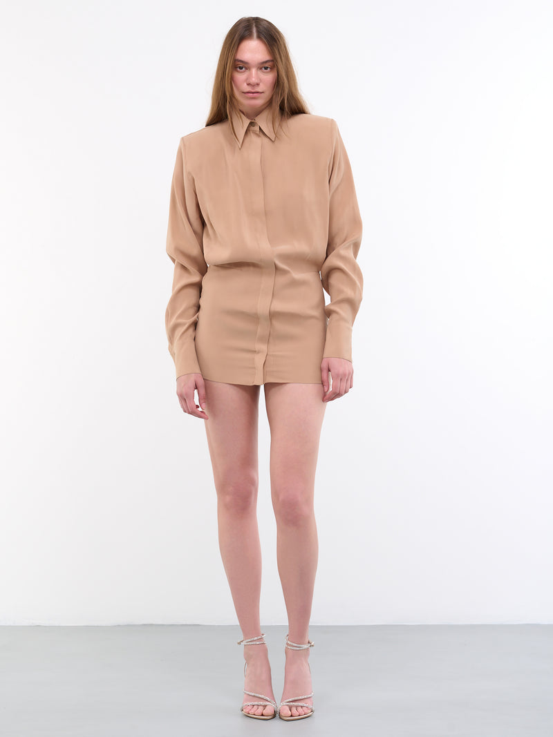 Shirt Dress (BGSHVI01-BEIGE)