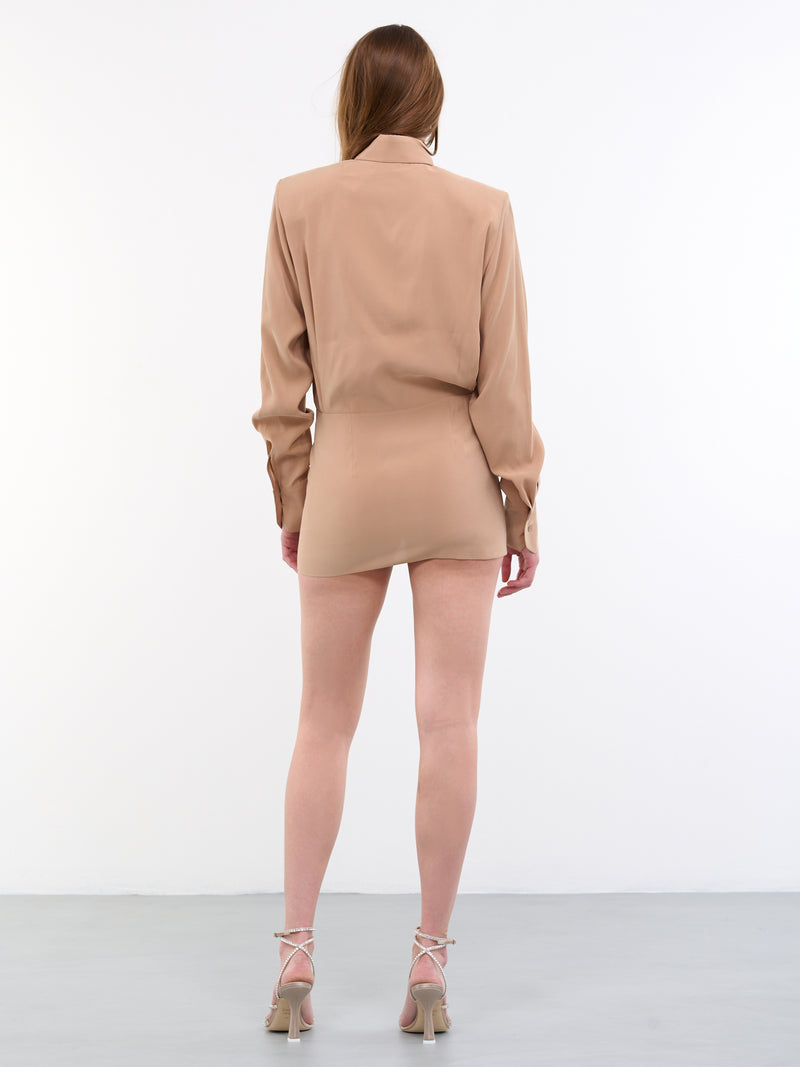 Shirt Dress (BGSHVI01-BEIGE)