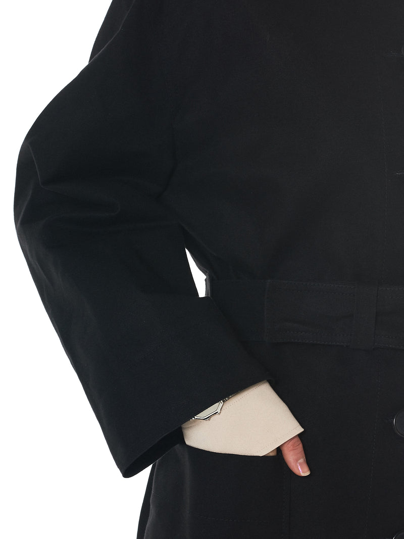 Kwaidan Oversized Coat - Hlorenzo Detail 3