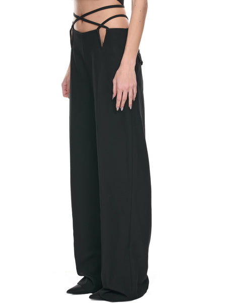 【関税込み】Dion Lee ブラック Double Stirrup レギンス レディース Dion Lee レギンス | オンラインセールは最大67%オフ