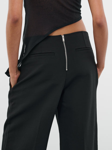 DION LEE rib knit pants ネイビー 11号 (L相当)
