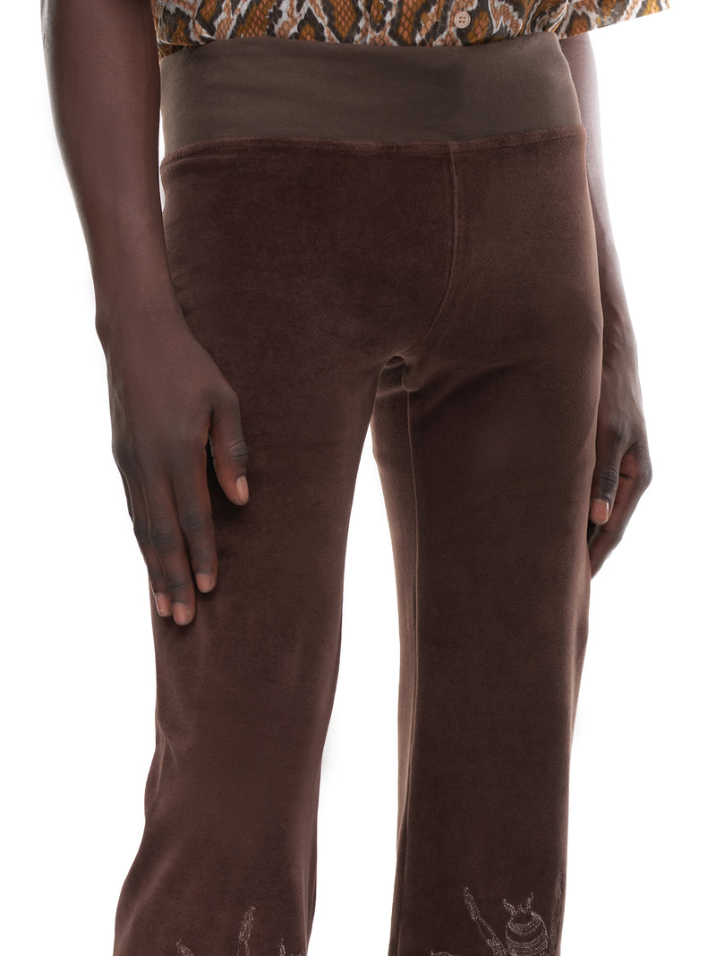 Bernard Willhelm Fleece Lounge Trousers | H. Lorenzo - detail