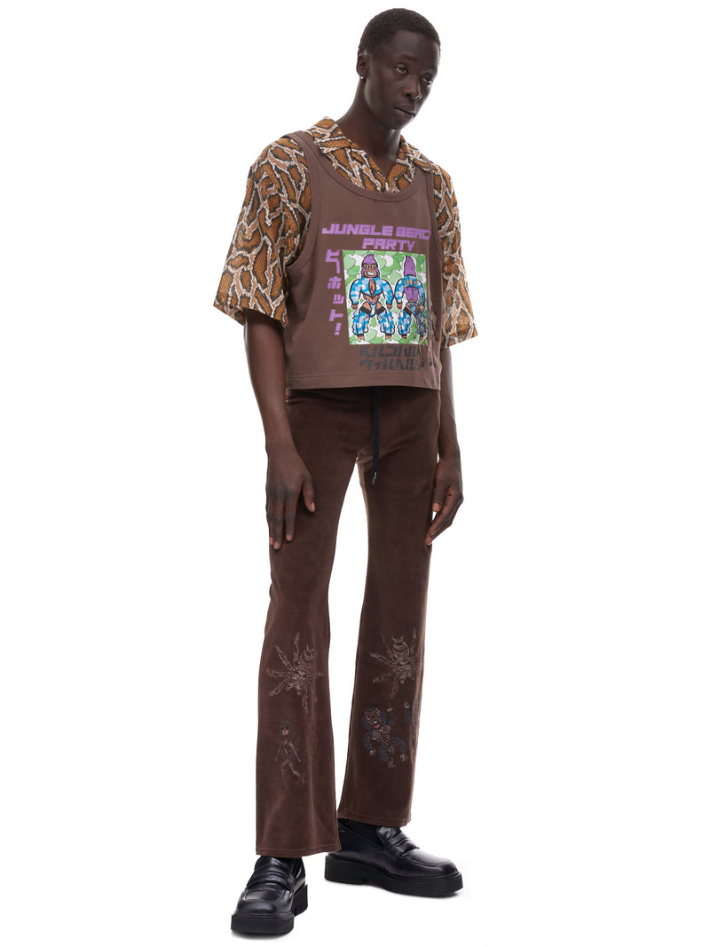 Bernard Willhelm Fleece Lounge Trousers | H. Lorenzo - styled