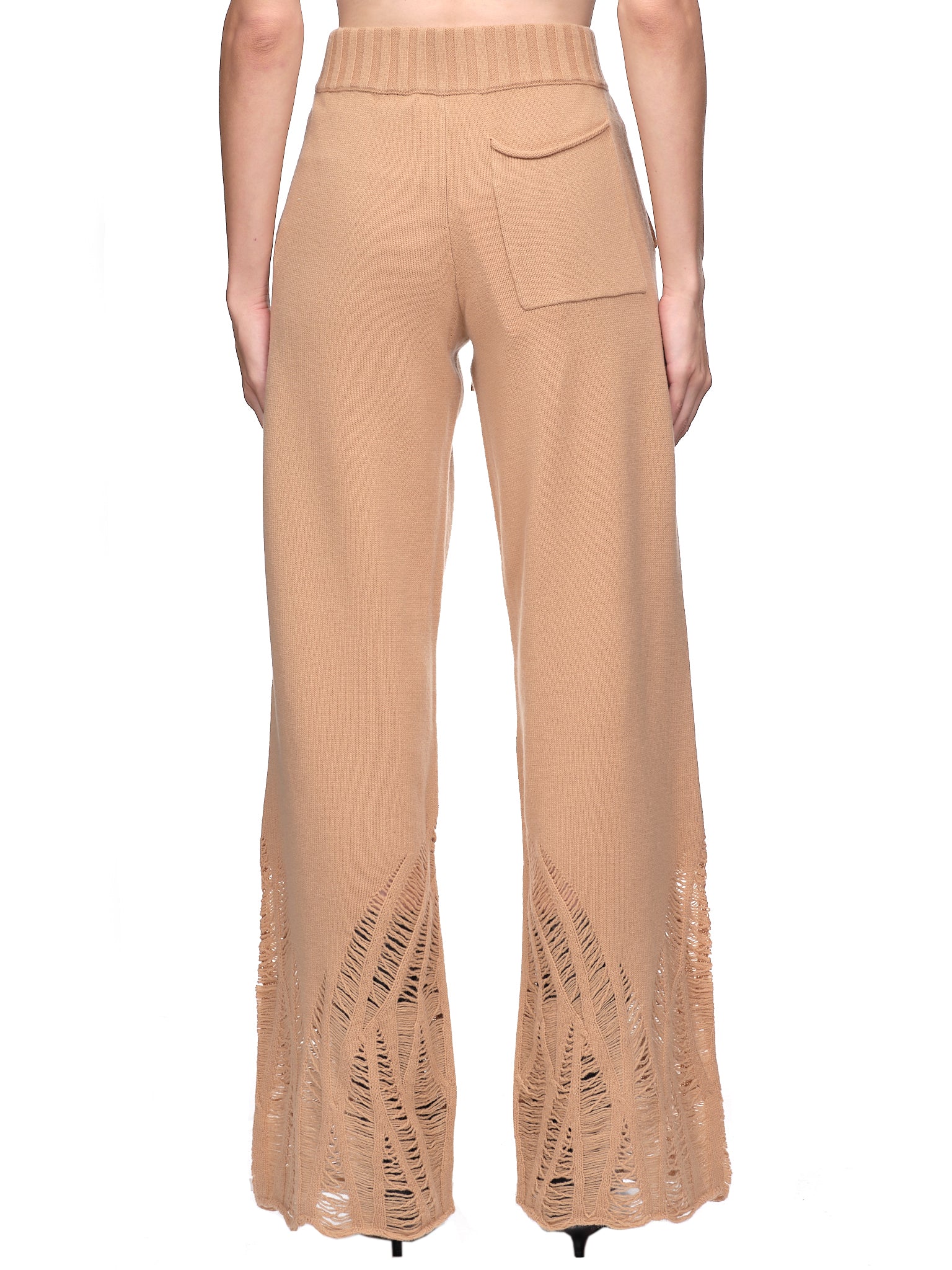 Dion Lee Distressed Cashmere Pants | H.Lorenzo - back