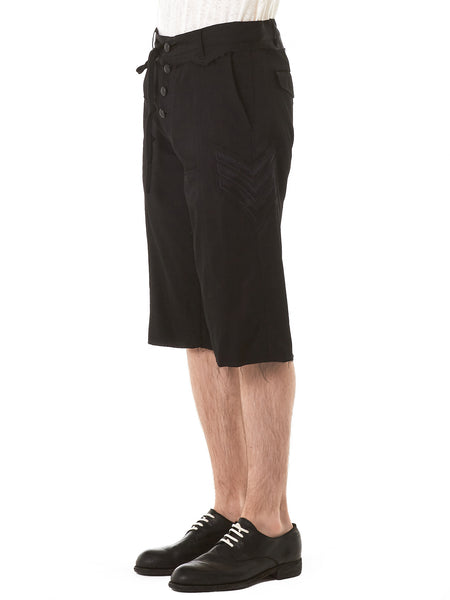 パンツ CHRISTIAN DADA LIQUIDATED ALOHA SHORTS New $165 CHRISTIAN DADA Blue Liquidated Aloha Cupro Cotton