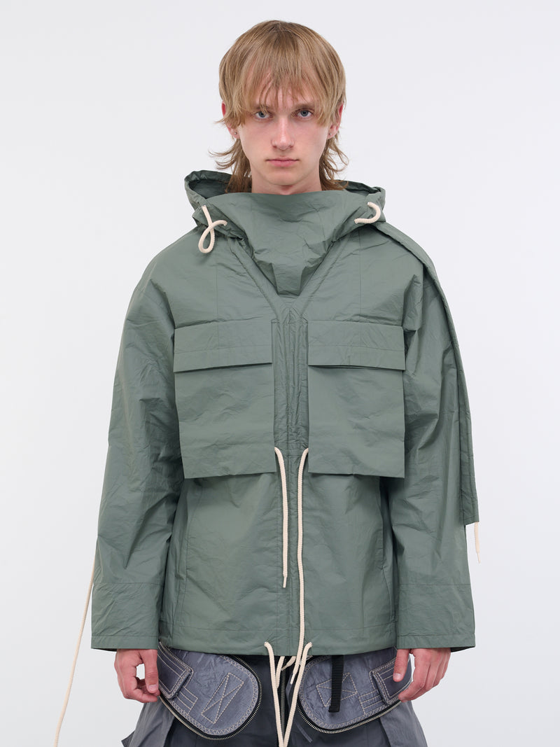 Drawstring Jacket (CG-CWOSHI23-GREEN)