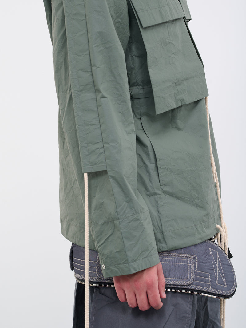 Drawstring Jacket (CG-CWOSHI23-GREEN)