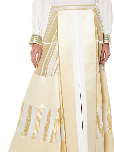 【IONSEOUL】Comoe Banding Padded Long Skirt 5FM0079 IONSEOUL】Comoe Banding Padded Long Skirt 5FM0079 PEIXOTO