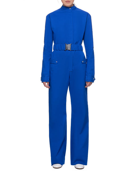 オールインワン・サロペット Cotton-blend Jumpsuit with Belt Details COMB1001-BC-
