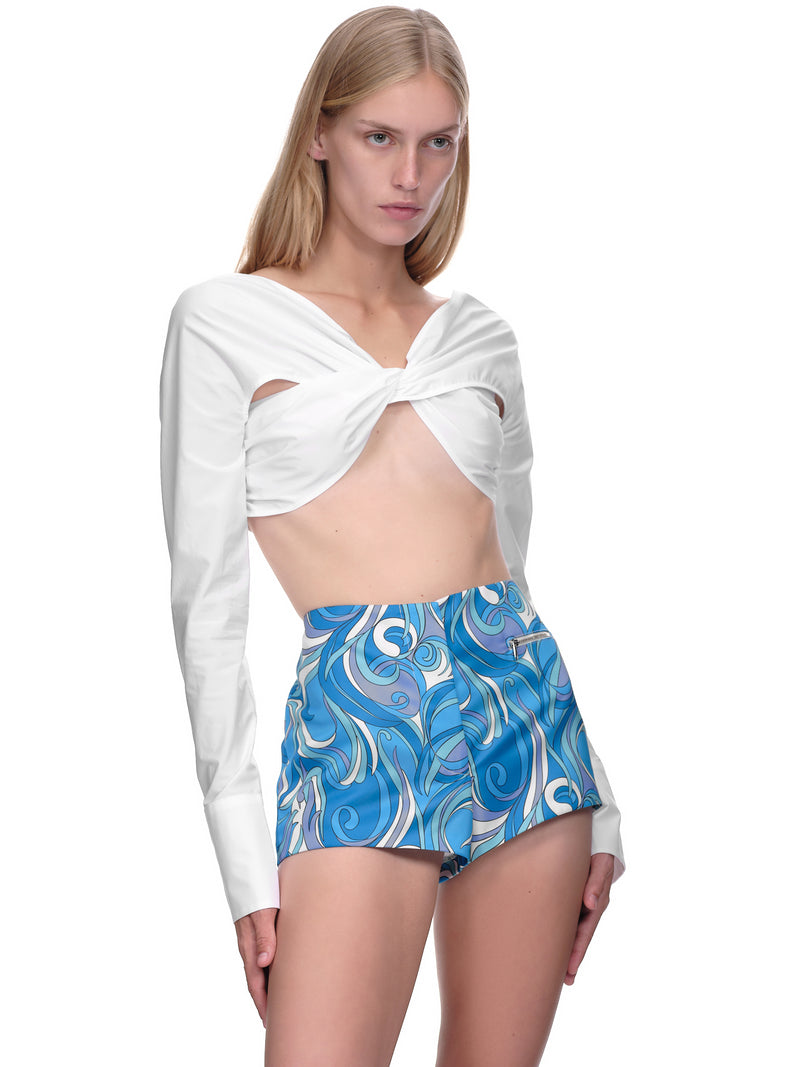 Coperni Cropped Draped Top | H.Lorenzo - side 2