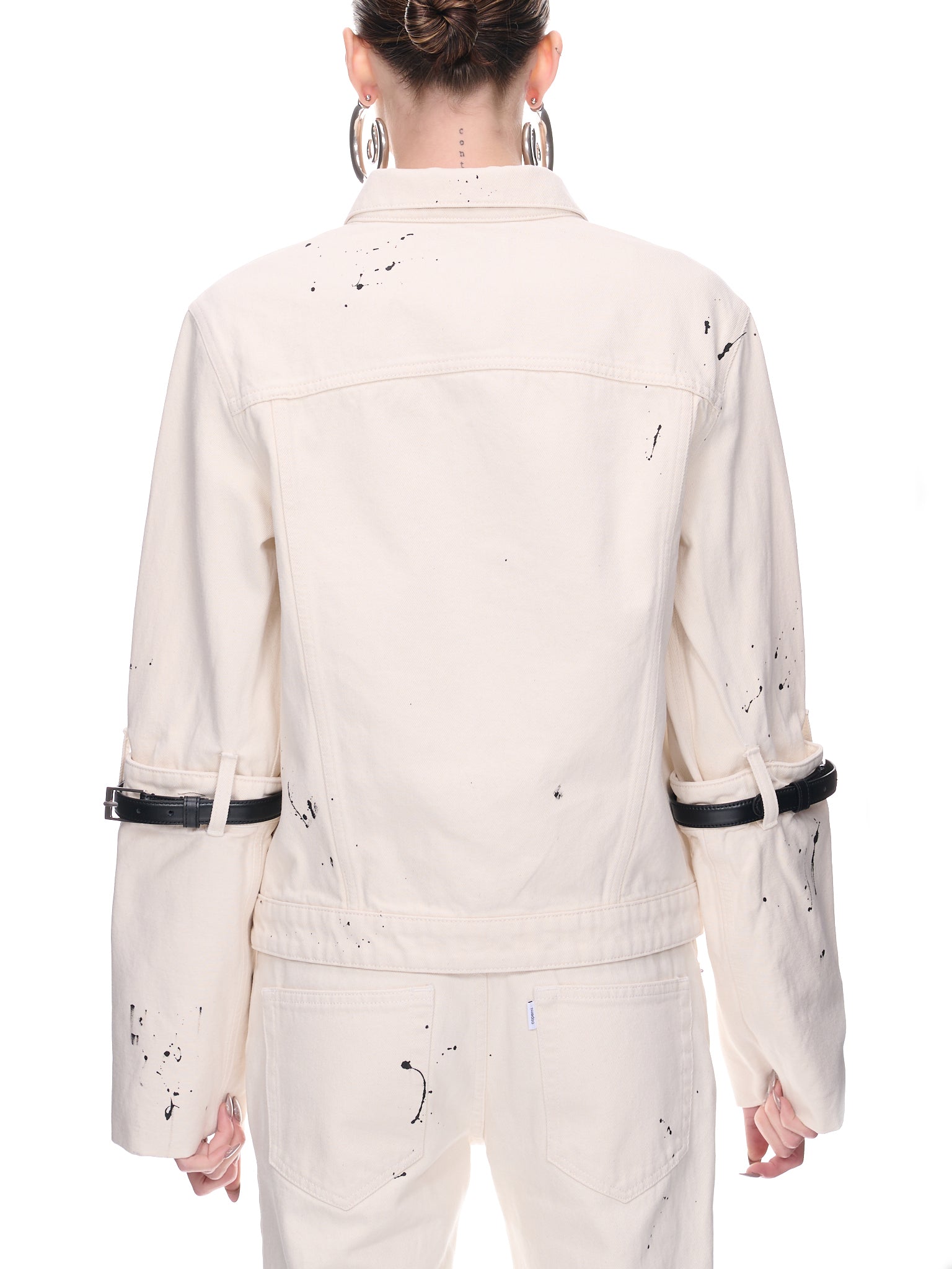 Hybrid Denim Jacket (COPBL10246-WHITE)