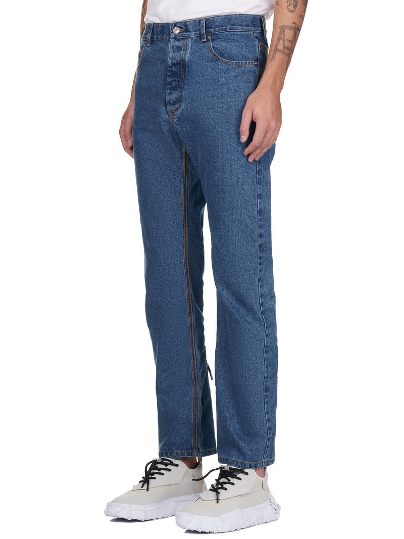 Kanghyuk Dual Drawcord Jeans | H. Lorenzo - side