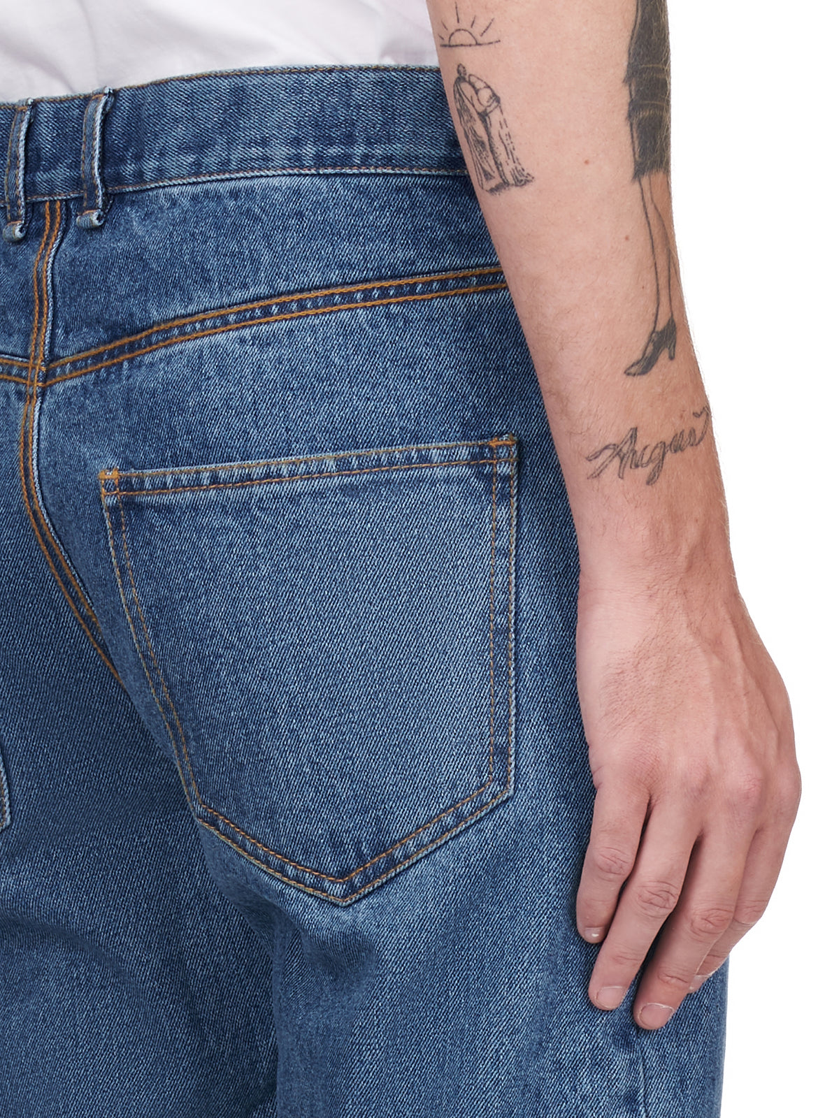 Kanghyuk Dual Drawcord Jeans | H. Lorenzo - detail 2