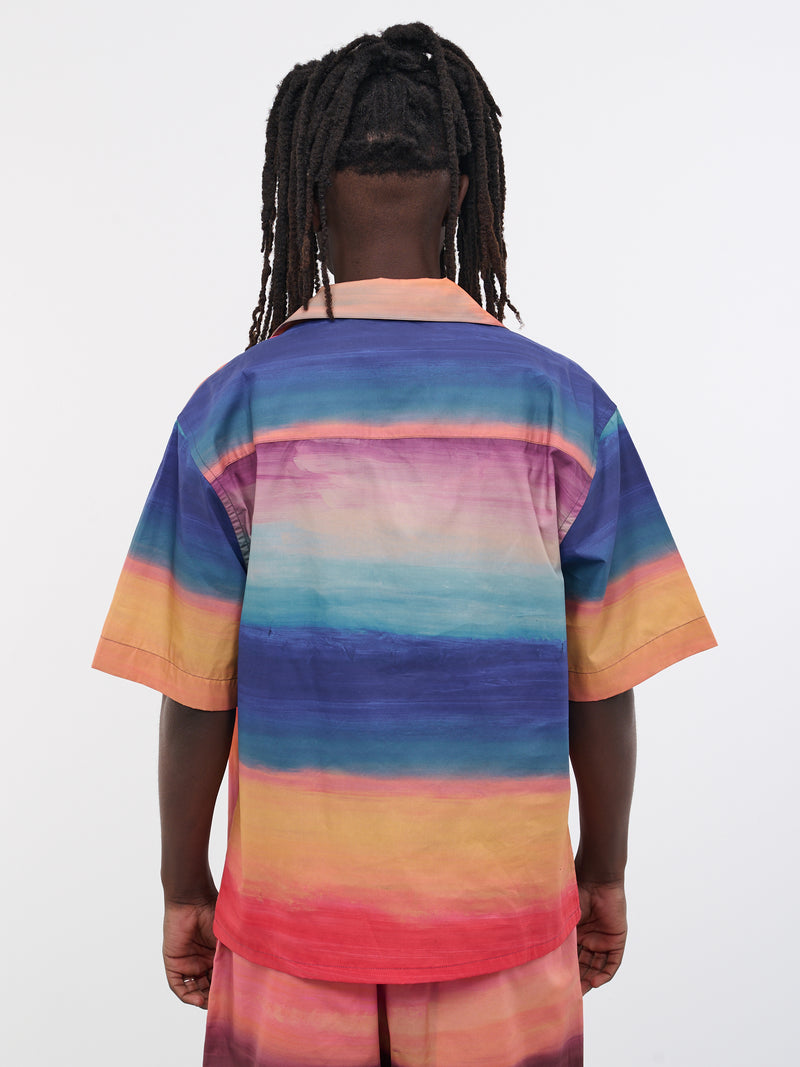 Moon Bowling Shirt (CUMU0213A0-UTC256-DSX99-MULTI)