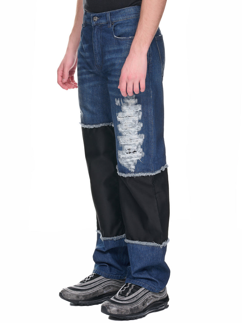 JW ANDERSON Distressed Denim Pants | H. Lorenzo - side