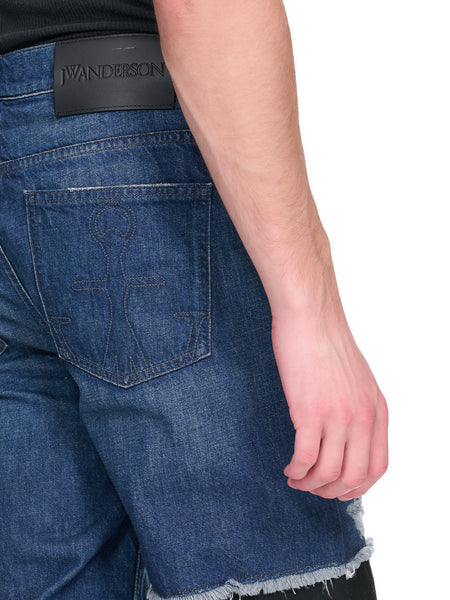 JW ANDERSON Distressed Denim Pants | H. Lorenzo