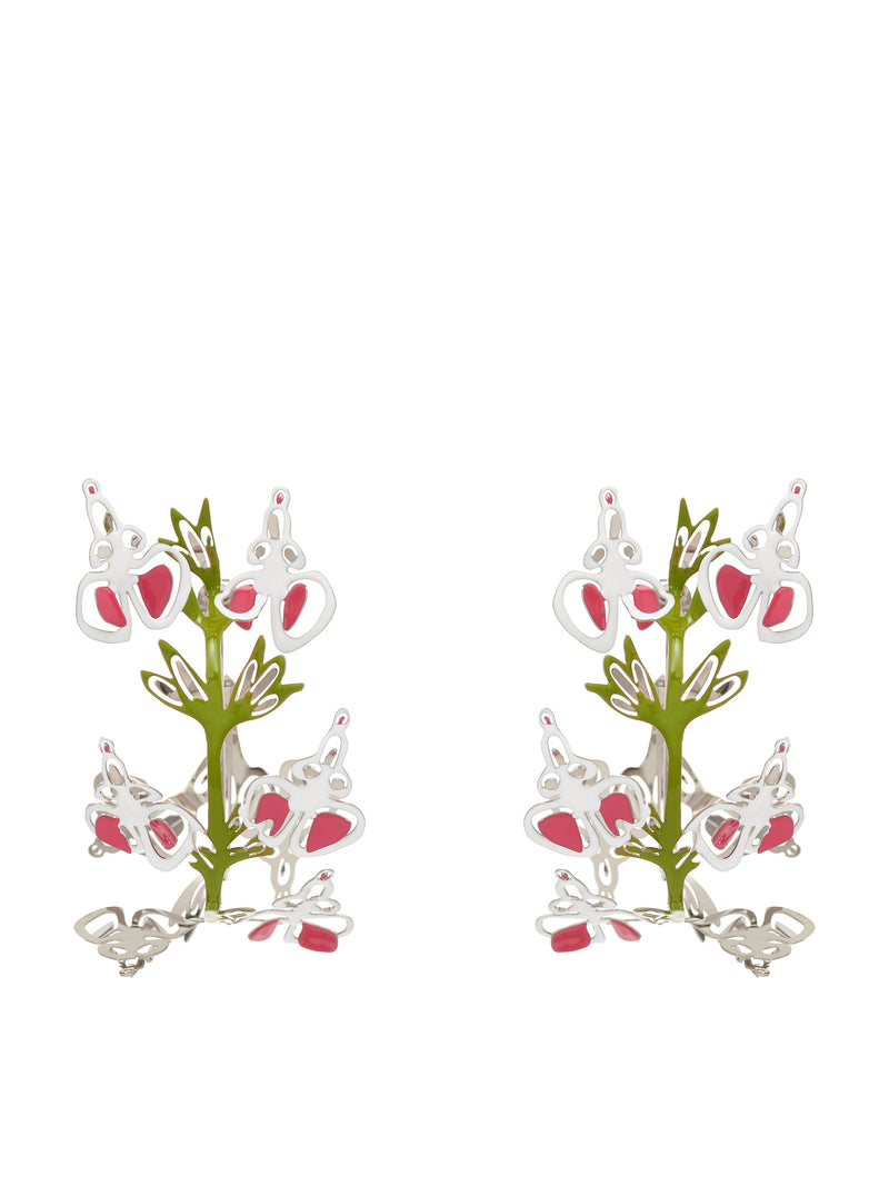 Y/Project Floral Earrings | H.Lorenzo - front