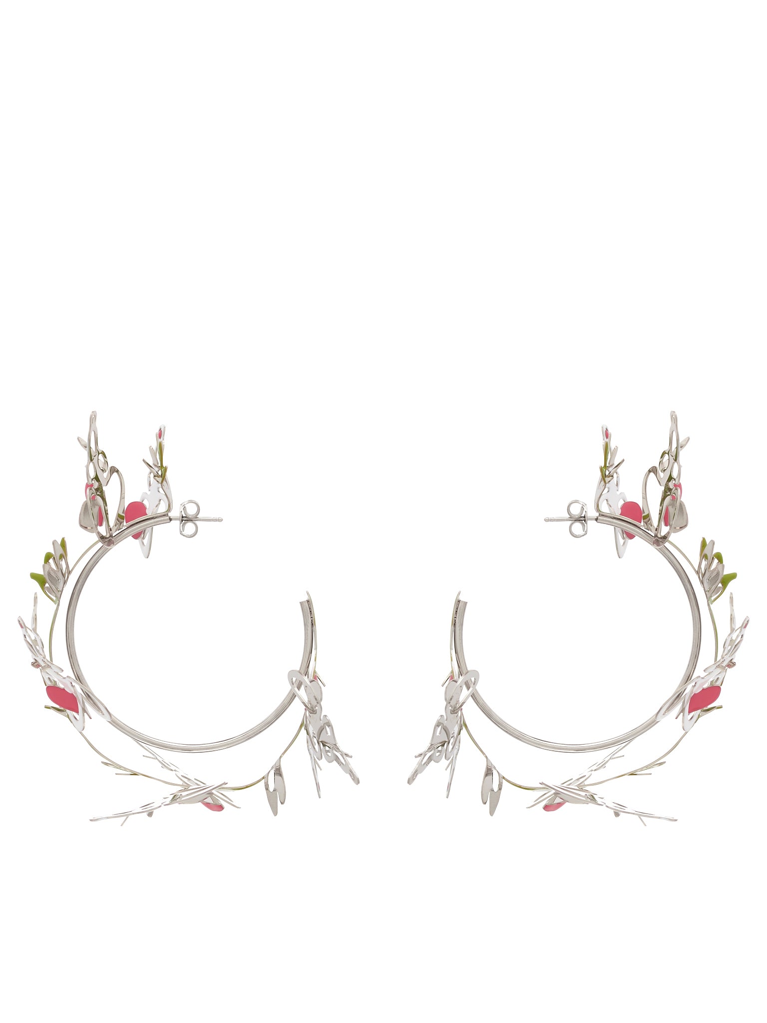 Y/Project Floral Earrings | H.Lorenzo - back