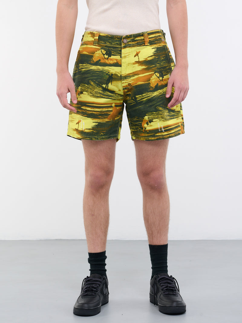 Acid Sunset Shorts (ERL06P202-ACID-SUNSET)