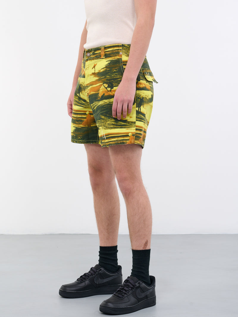Acid Sunset Shorts (ERL06P202-ACID-SUNSET)