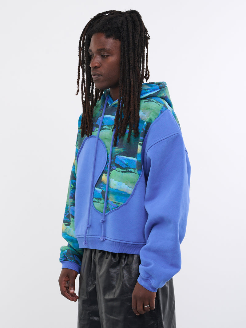 Sunset Swirl Hoodie (ERL06T038-GREEN-SUNSET)