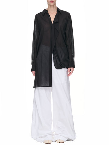 OMMO ONLINE STORE / BLOCKING SHEER TOP