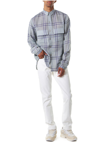 Slim-Fit Denim Jeans (961782-WHITE)