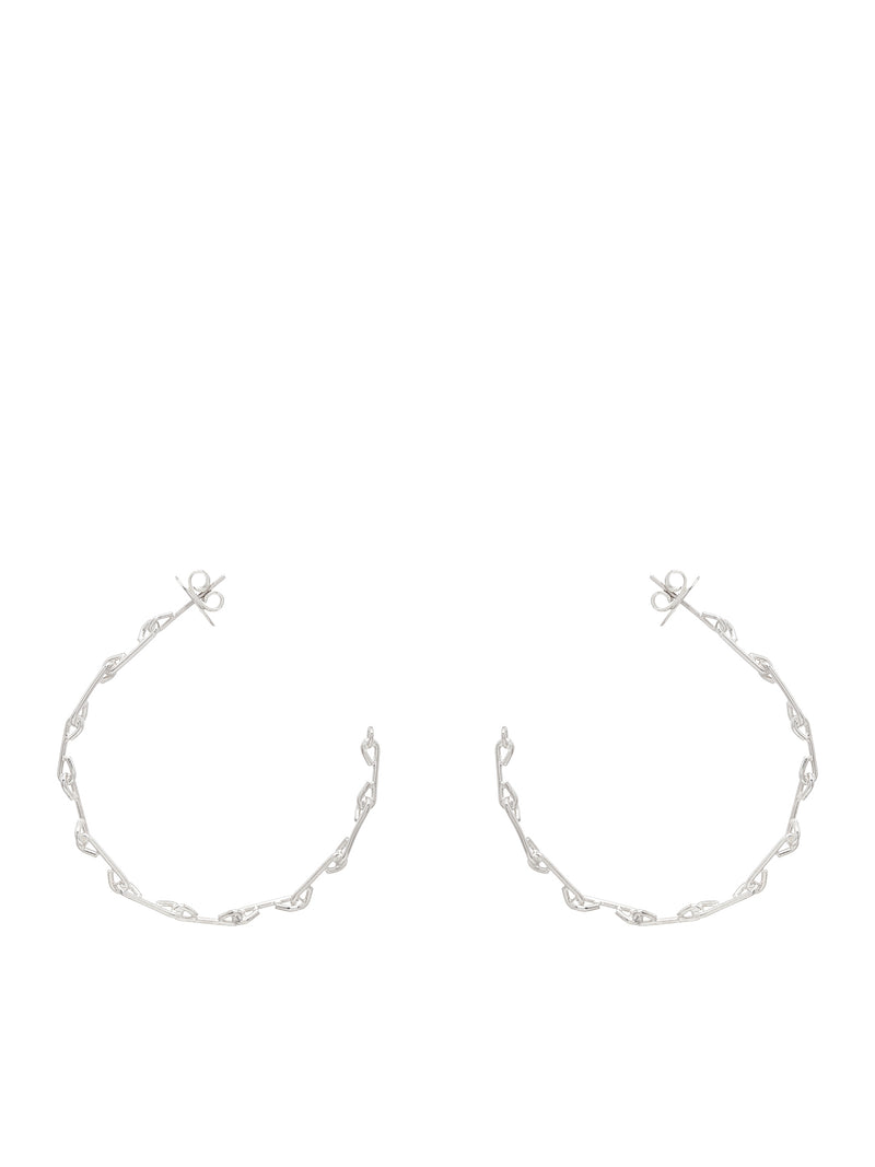 Grapas Hoops (GRAPAS-HOOPS-PL-SILVER)