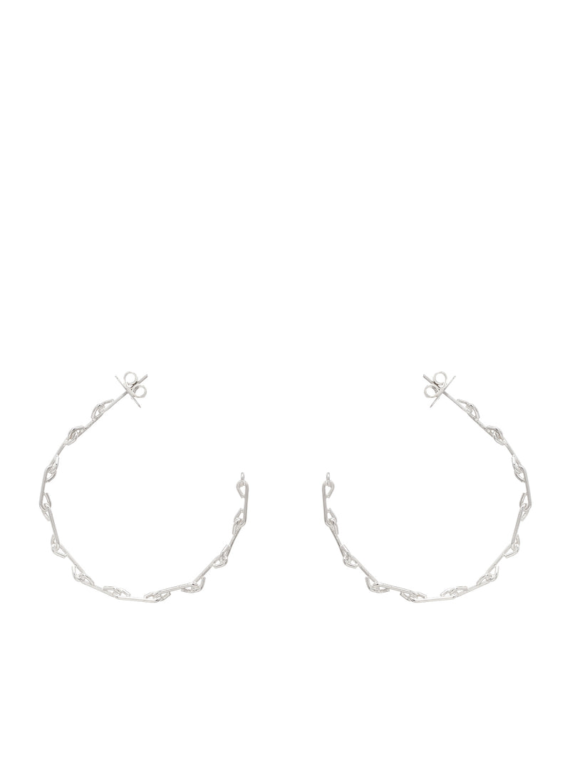 Grapas Hoops (GRAPAS-HOOPS-PL-SILVER)