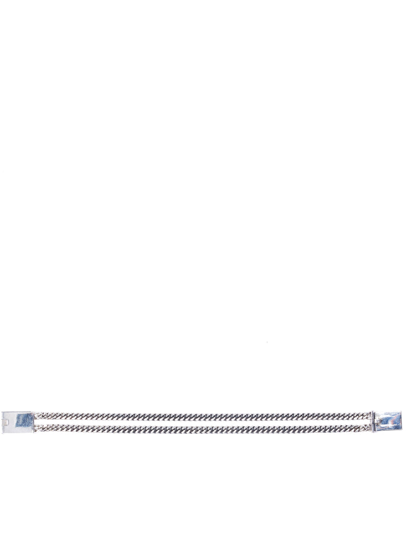 Chain-Link Bracelet (HAIVE-MALO-SILVER-CAMEL-BONE)