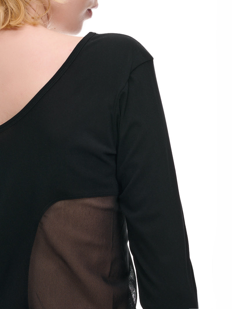 Figure Mesh Top (IM36JK701-15-BLACK)